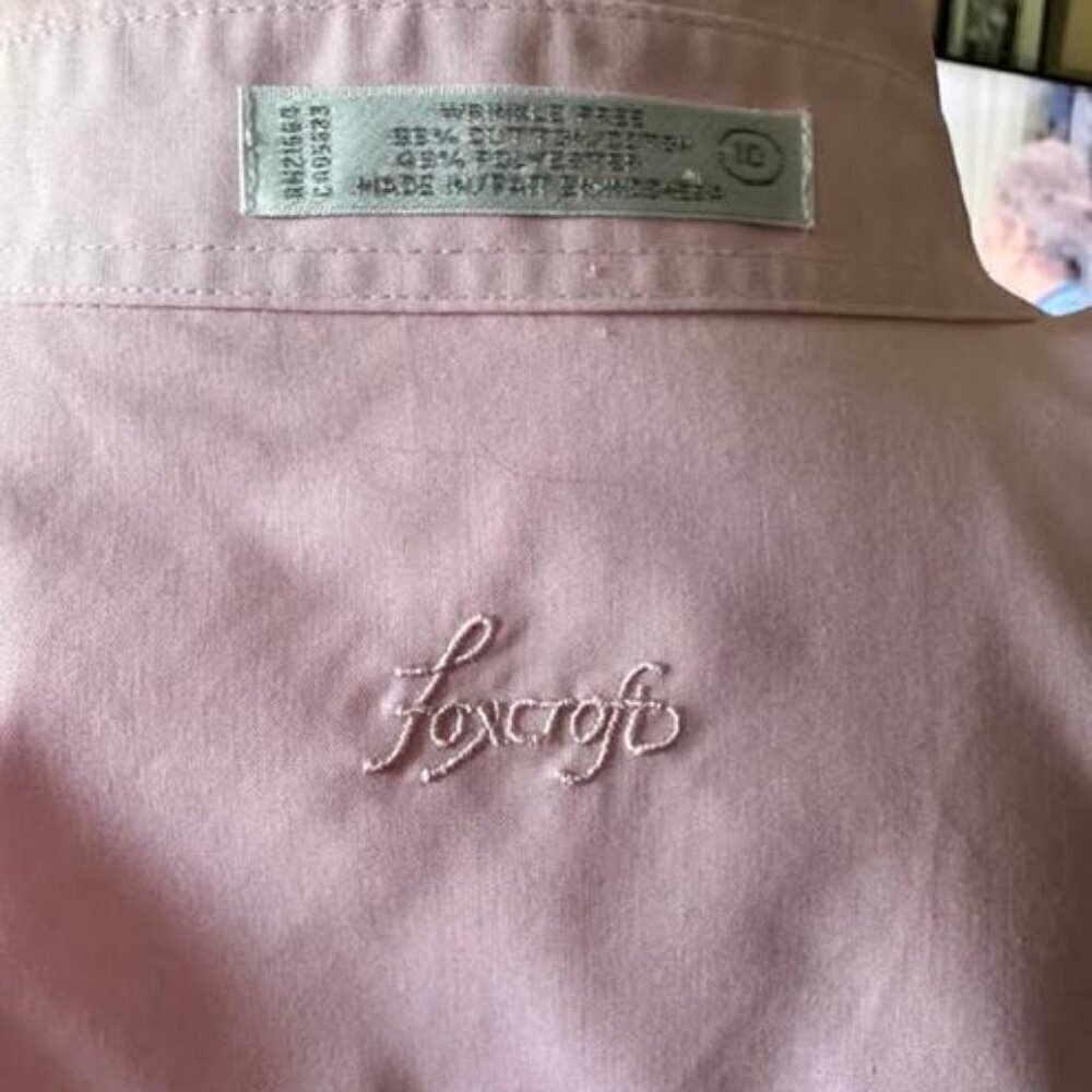 PINK BUTTON DOWN TOP - Picture 4 of 4